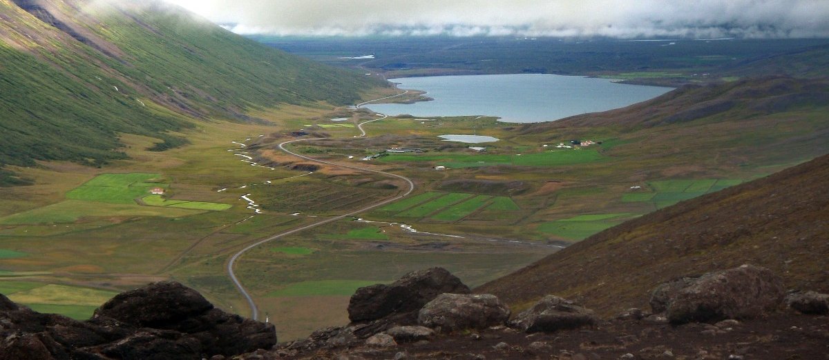 Hálshnjúkur Við Vaglaskóg 627 M. 